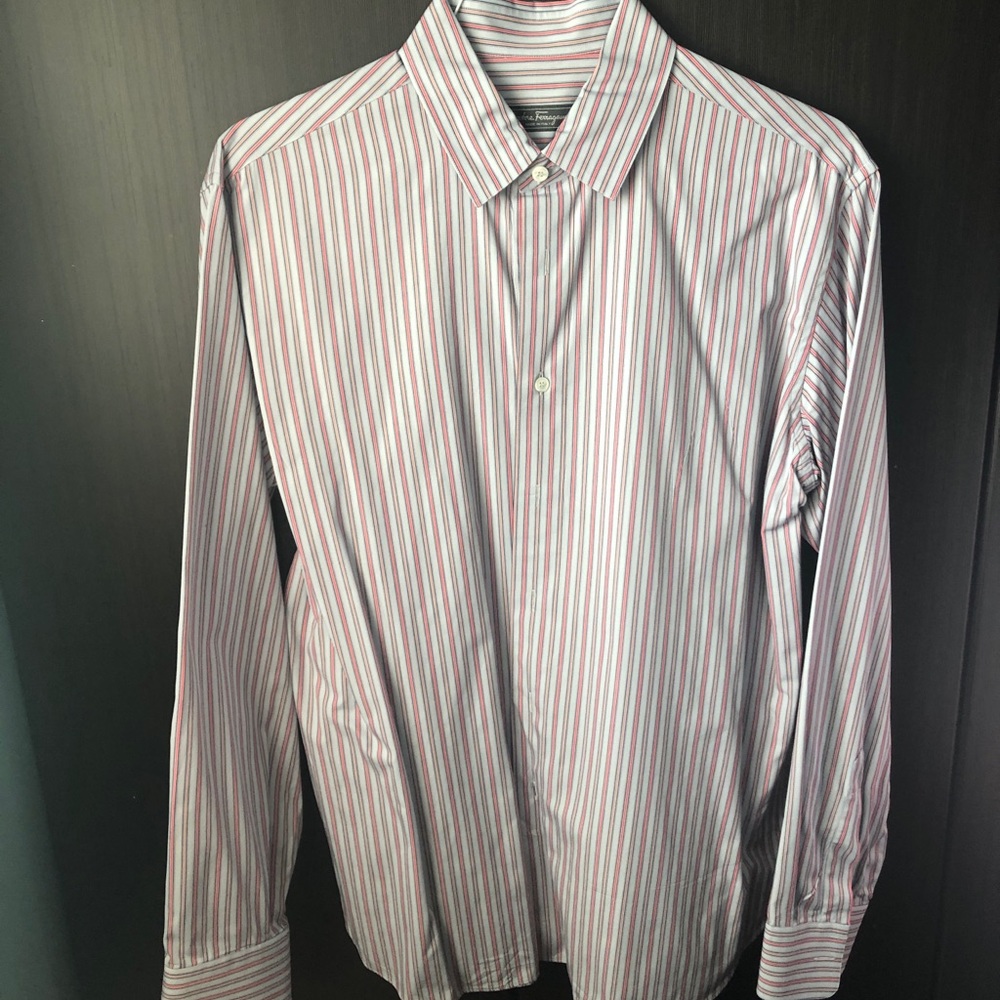 XL Ferragamo Dress Shirt.